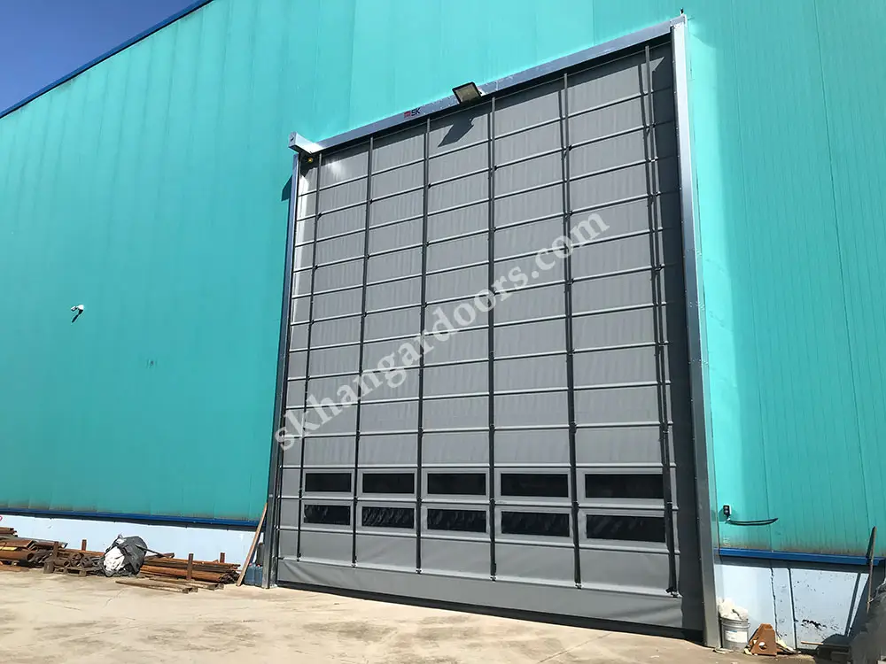 Fast Folding PVC Door