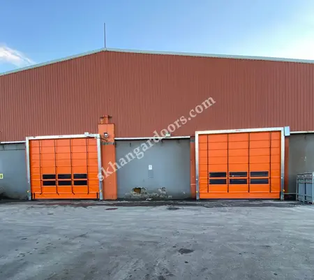 Fast Folding PVC Door