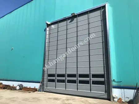 Fast Folding PVC Door