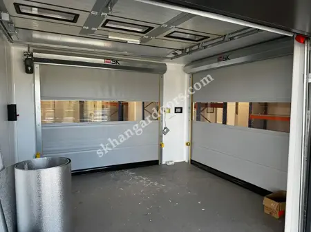 Fast Rolling PVC Door