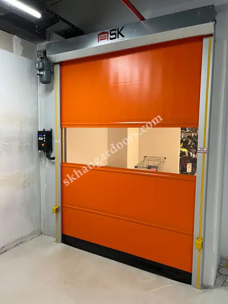Fast Rolling PVC Door