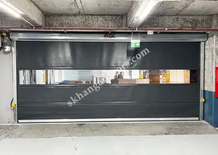 Fast Rolling PVC Door